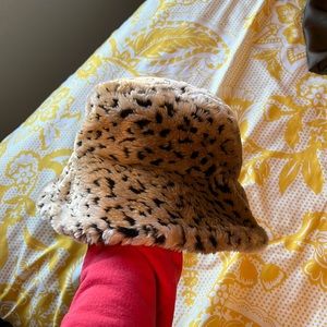 Faux Fur Bucket Hat
